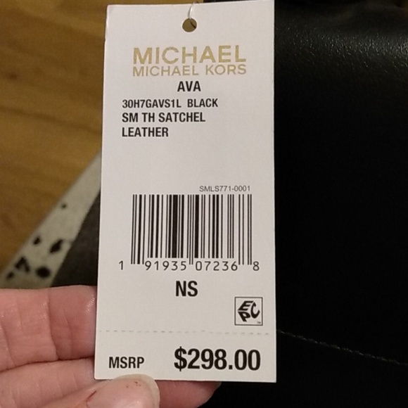 NWT Michael Kors Ava Sm Satchel - Picture 3 of 16
